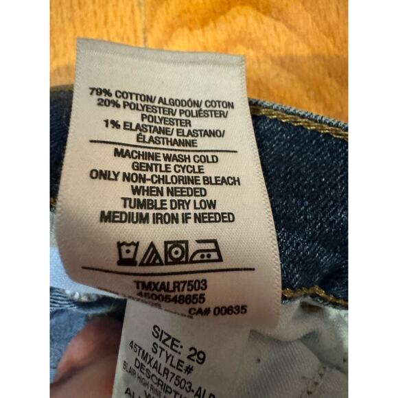 Hudson Jeans Blair High-Rise Allure Straight Crop Jean Women's Size 29 $225.00 - Picture 5 of 9